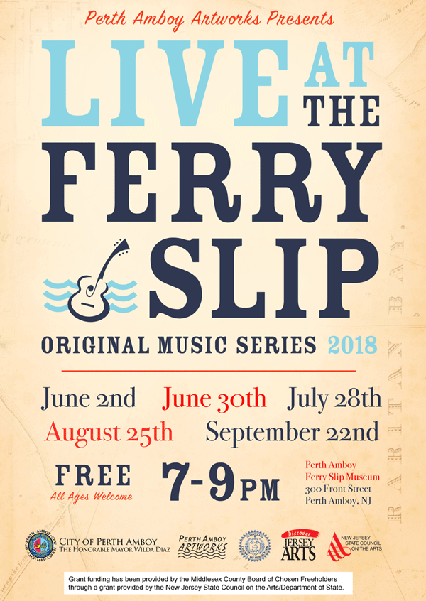 Live at the Ferry Slip Poster 2018